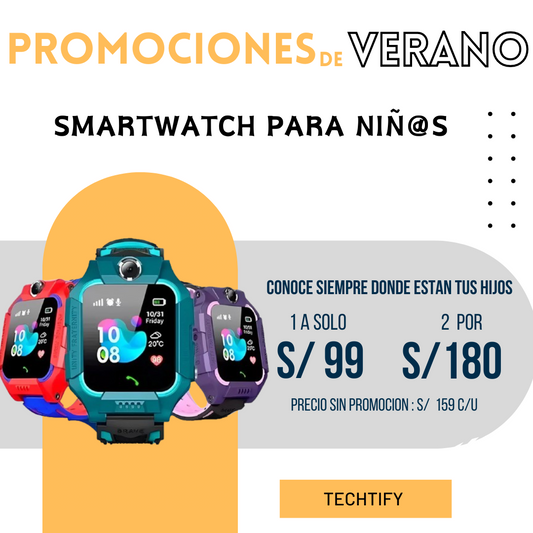 Smartwatch para niños q19 - con chip