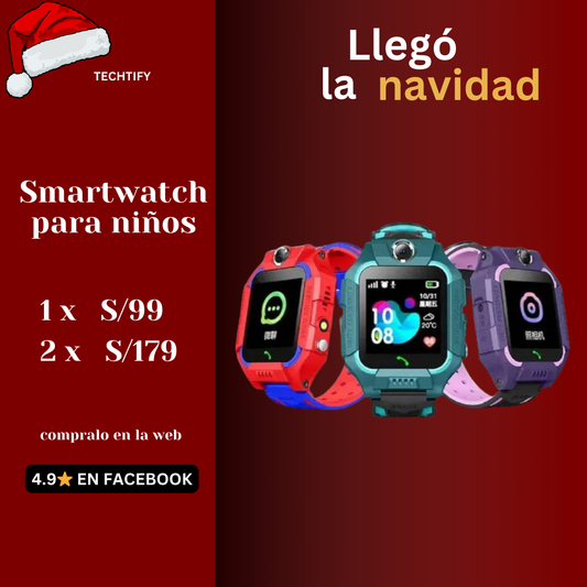 Smartwatch para niños q19 - con chip