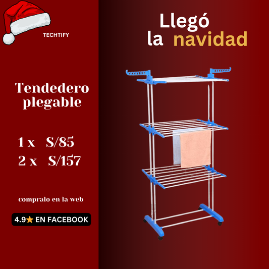 Tendedero plegable