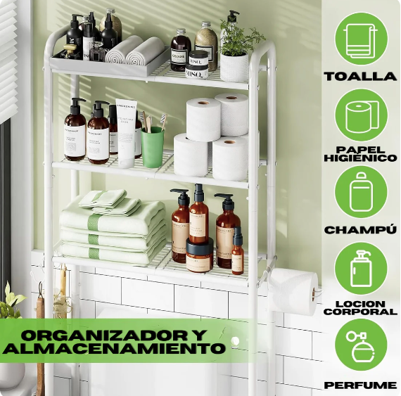 Estante  de baño
